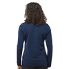 Adidas Women's Collegiate Navy Spacer Quarter-Zip Pullover