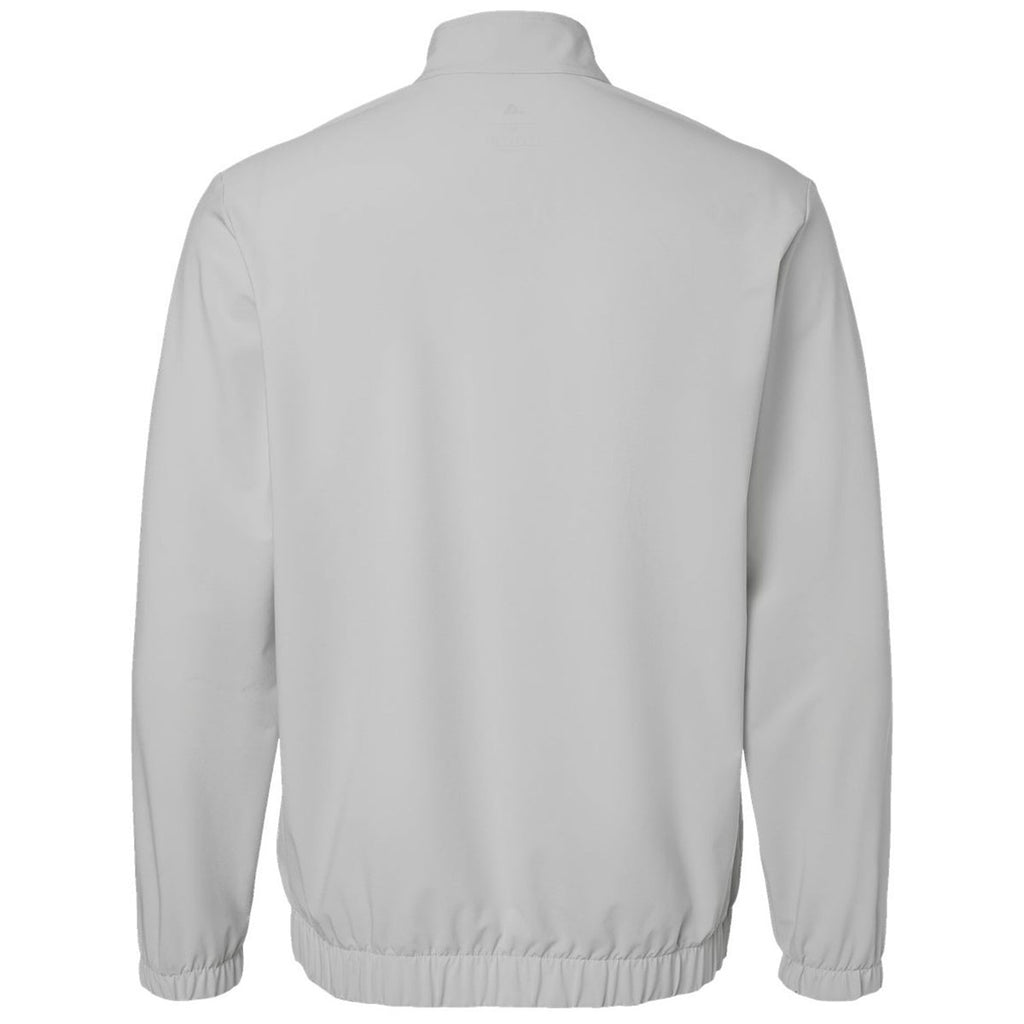 Adidas Men's Grey One Woven Half-Zip Pullover
