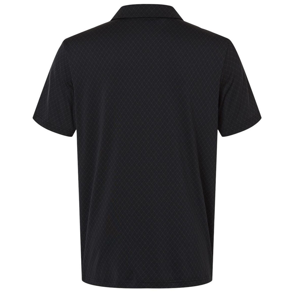 Adidas Men's Carbon 4-Way Stretch Printed Polo