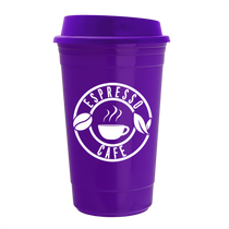 Garyline Violet Traveler Insulated Cup - 16 oz.