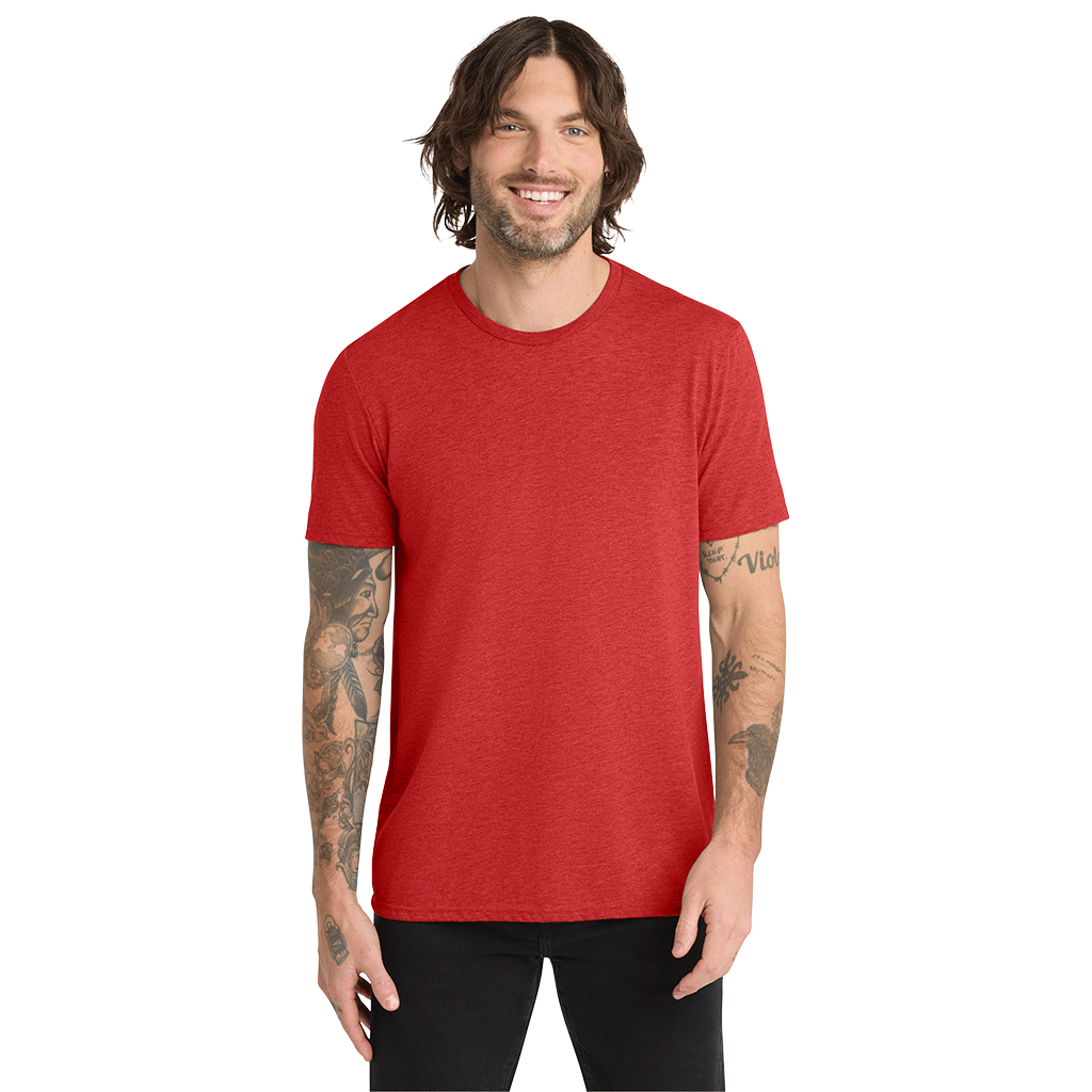 Allmade Unisex Rise Up Red Tri-Blend Tee