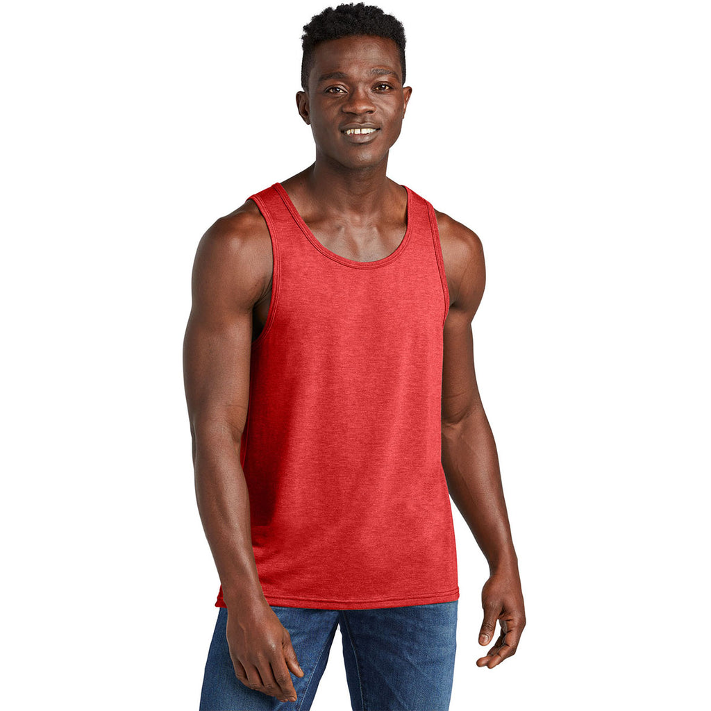 Allmade Unisex Rise Up Red Tri-Blend Tank