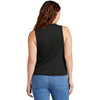 Allmade Women's Deep Black Tri-Blend Muscle Tank