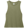 Allmade Women's Olive You Green Tri-Blend Muscle Tank