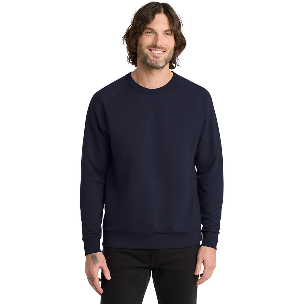 Allmade Unisex Night Sky Navy Organic French Terry Crewneck Sweatshirt