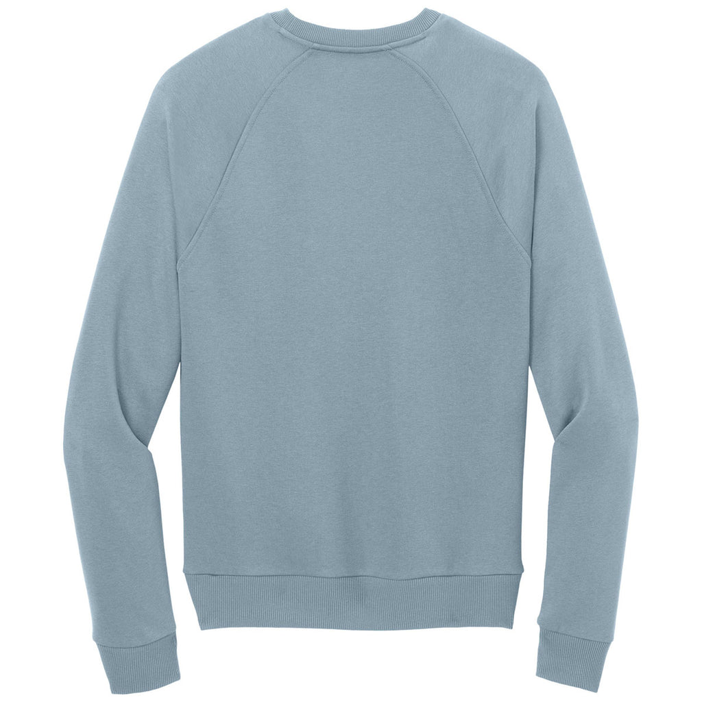 Allmade Unisex I Like You Blue Organic CVC Fleece Crewneck Sweatshirt