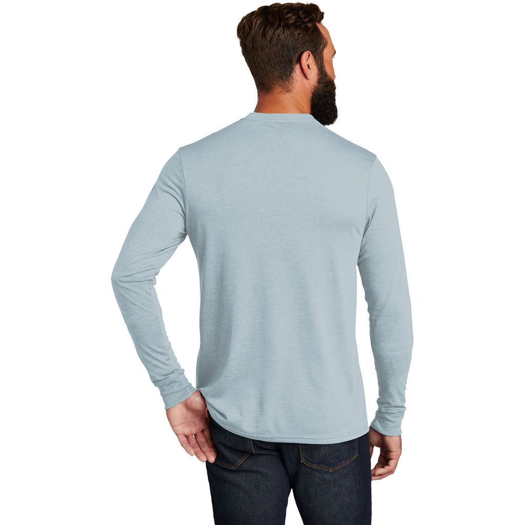 Allmade Unisex I like You Blue Tri-Blend Long Sleeve Tee