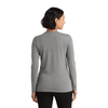 Allmade Women's Aluminum Grey Tri-Blend Long Sleeve Tee