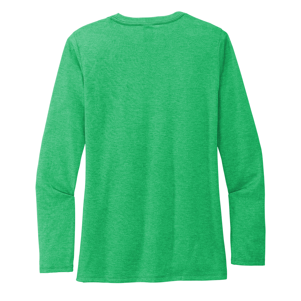 Allmade Women's Enviro Green Tri-Blend Long Sleeve Tee