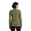Allmade Women's Olive You Green Tri-Blend Long Sleeve Tee