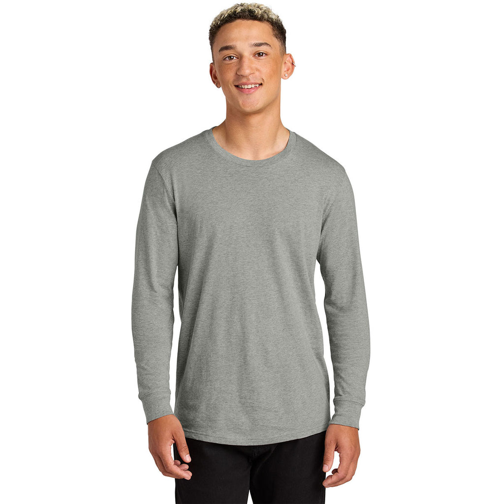 Allmade Unisex Granite Grey Heather Long Sleeve Organic Cotton Tee