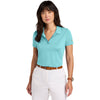 Brooks Brothers Women's Soft Mint Mesh Pique Performance Polo