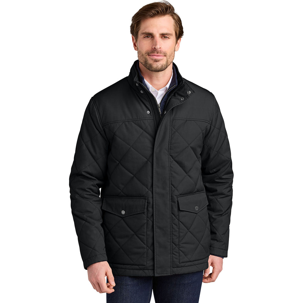 Brooks Brothers Men's Deep Black Field Coat