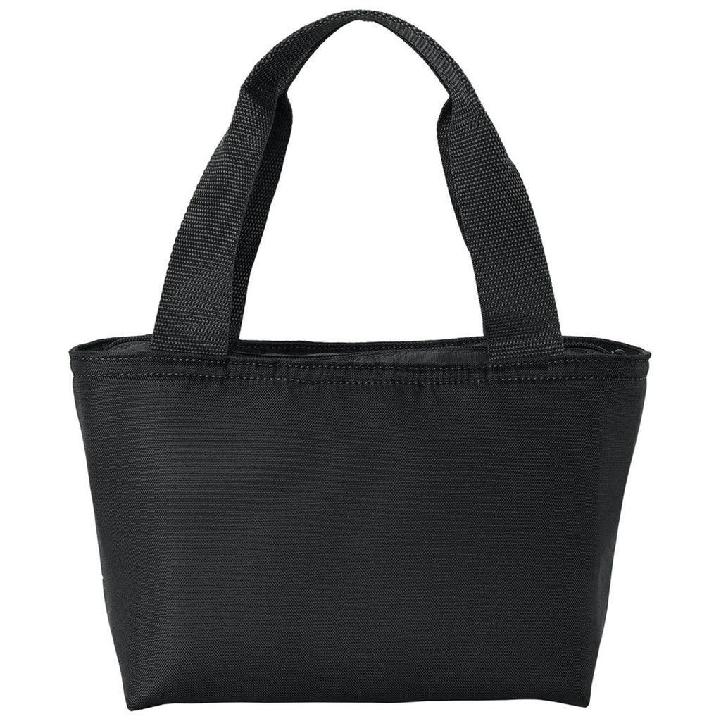 Port Authority Deep Black Insulated Lunch Tote