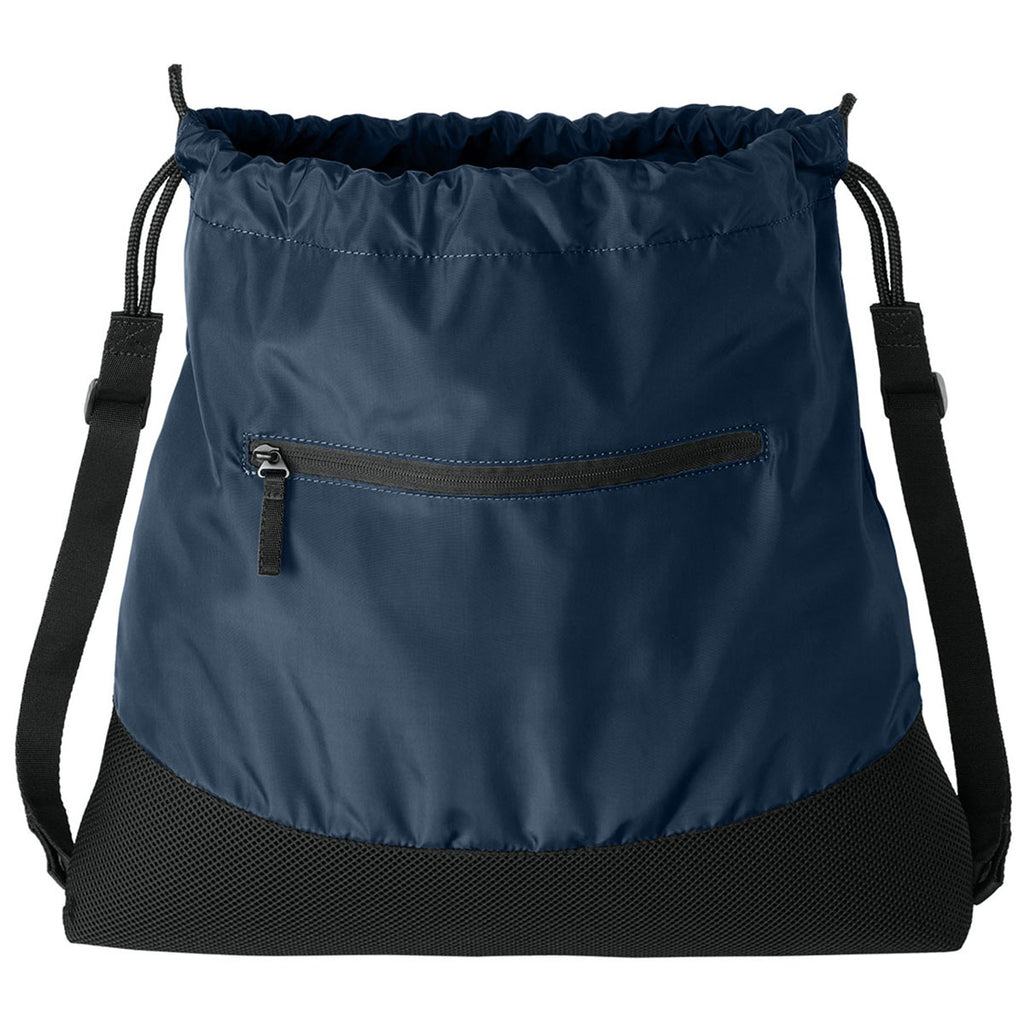 Port Authority True Navy Agility Mesh Pocket Cinch