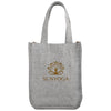 Beacon Heathered Grey-Brown Quetico 10oz Cotton & Jute Fashion Tote