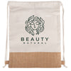 Beacon Natural-Brown Quetico 8oz Cotton & Jute Drawstring Bag