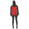 Stormtech Women's Bright Red/Black Cascades Softshell Hoody