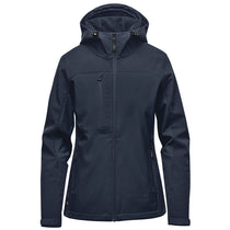 Stormtech Women's Navy/Navy Cascades Softshell Hoody