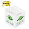 Post-it White Custom Printed Notes Cube