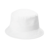 Port Authority White Twill Short Brim Bucket Hat