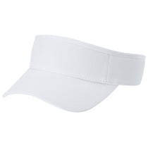 Port Authority White Poly Visor
