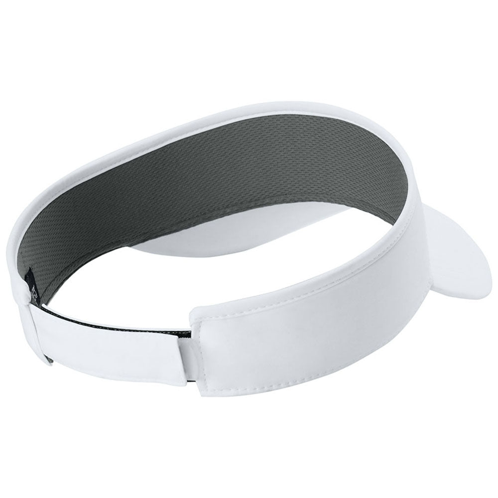 Port Authority White Poly Visor