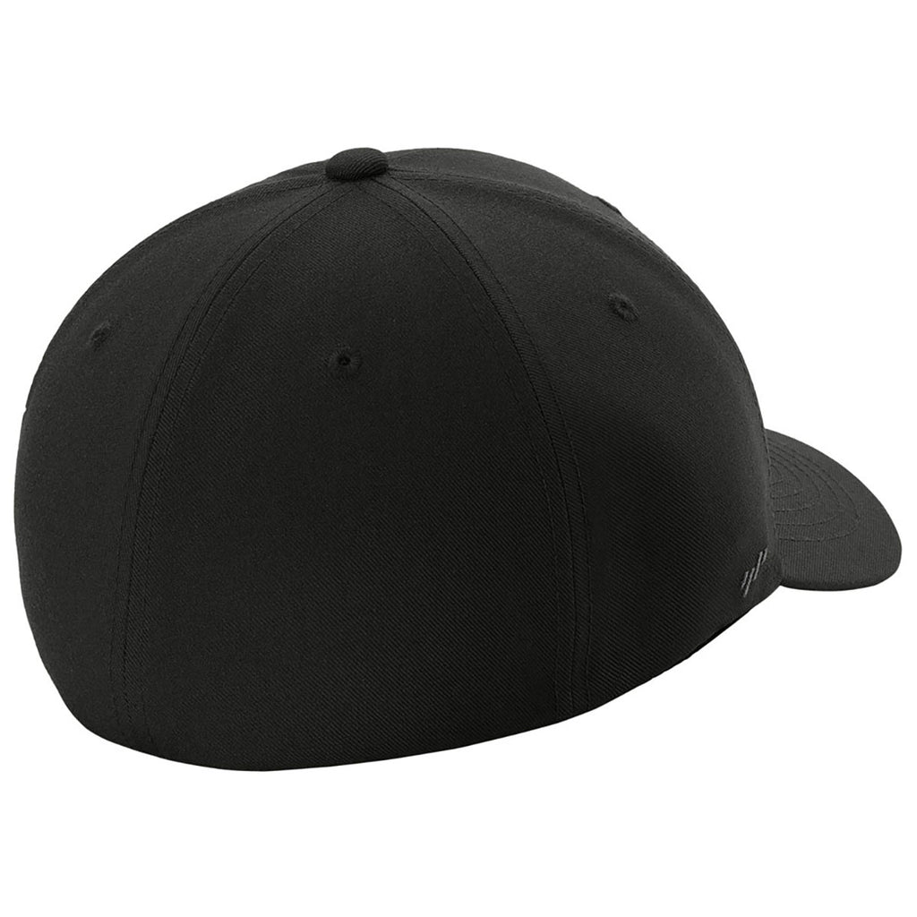 Port Authority Deep Black Flexfit NU Cap