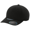 Port Authority Deep Black Flexfit NU Cap