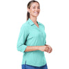 Core 365 Women's Sea Glass Ultra UVP Long Sleeve Marina Shirt