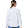 Core 365 Women's White Ultra UVP Long Sleeve Marina Shirt
