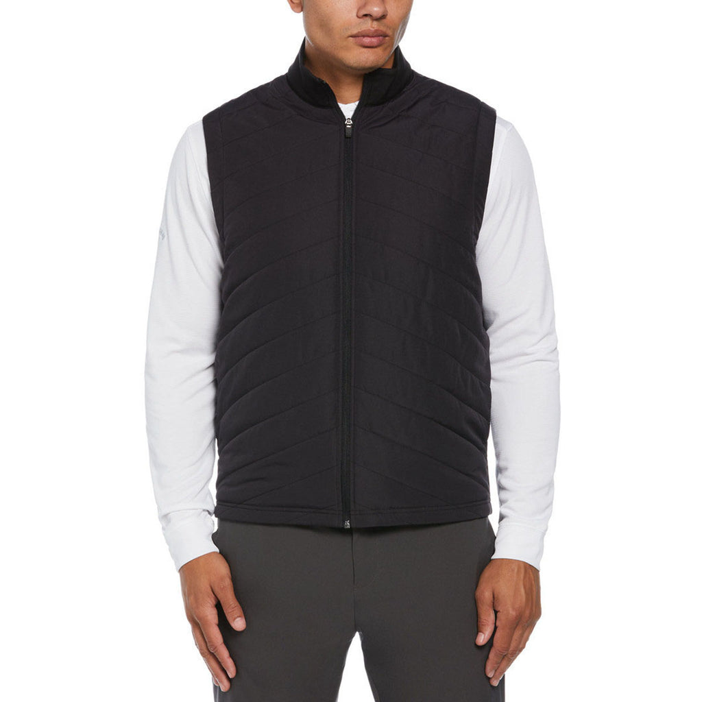 Callaway Men's Black Quilted Puffer Vest