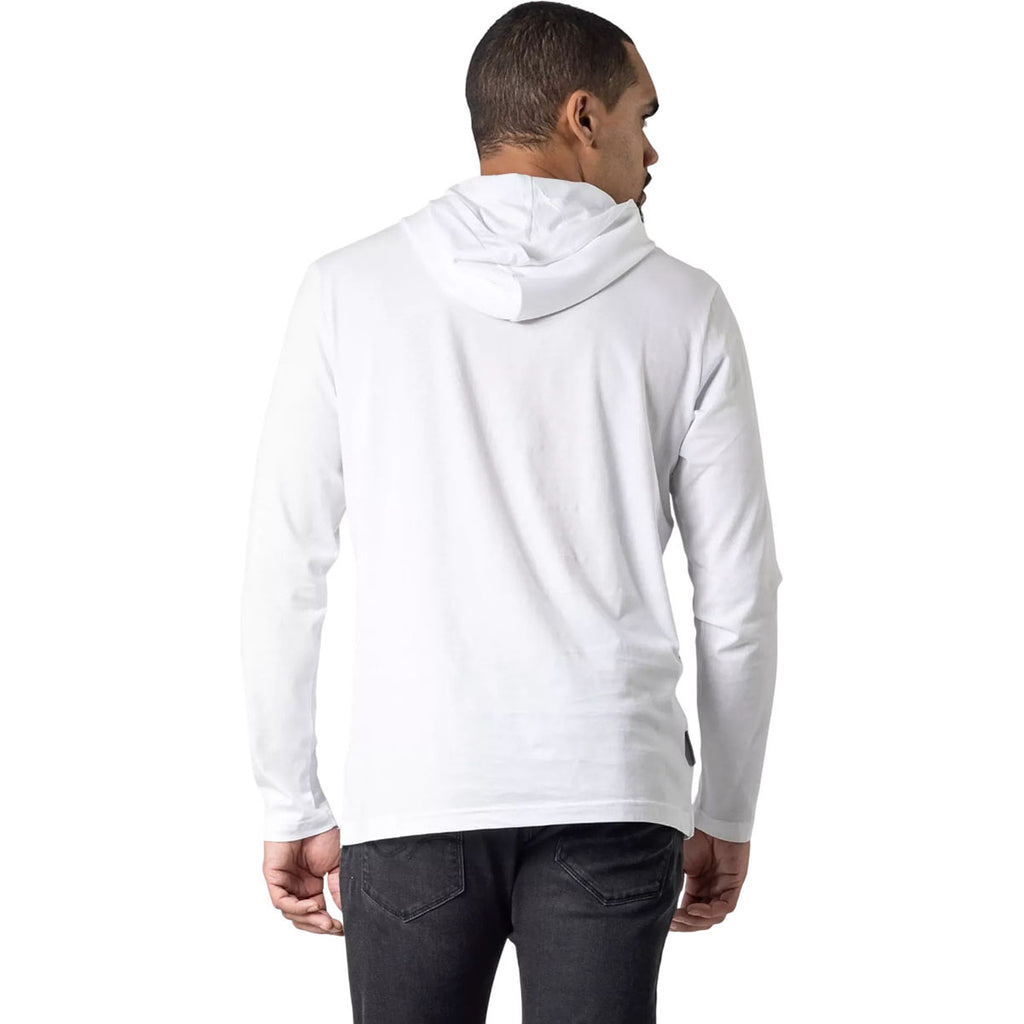 Levelwear Men's White Hampton Premium Hoody