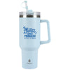 Manna Light Blue Atlas 40 oz. Double Wall Stainless Steel Travel Tumbler