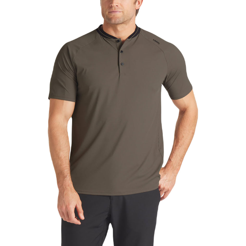 UNRL Men's Taupe Condor Polo