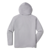 UNRL Men's Heather Gray Crossover Half-Zip Hoodie