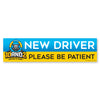 Magnet Group White Bumper Car Sign Magnet