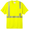 CornerStone Unisex Safety Yellow ANSI 107 Class 2 Segmented Tape Tee