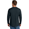 CornerStone Men's Navy Workwear Pro Long Sleeve Pocket Tee