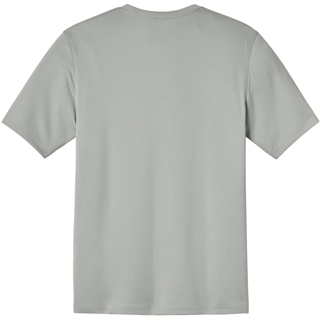 CornerStone Men's Light Grey Workwear Pro Short Sleeve Pocket Tee