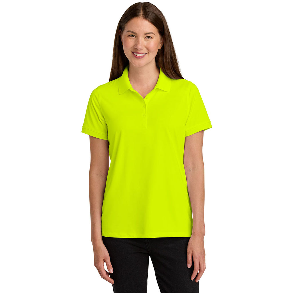 CornerStone Women's Safety Yellow Workwear Pro Polo