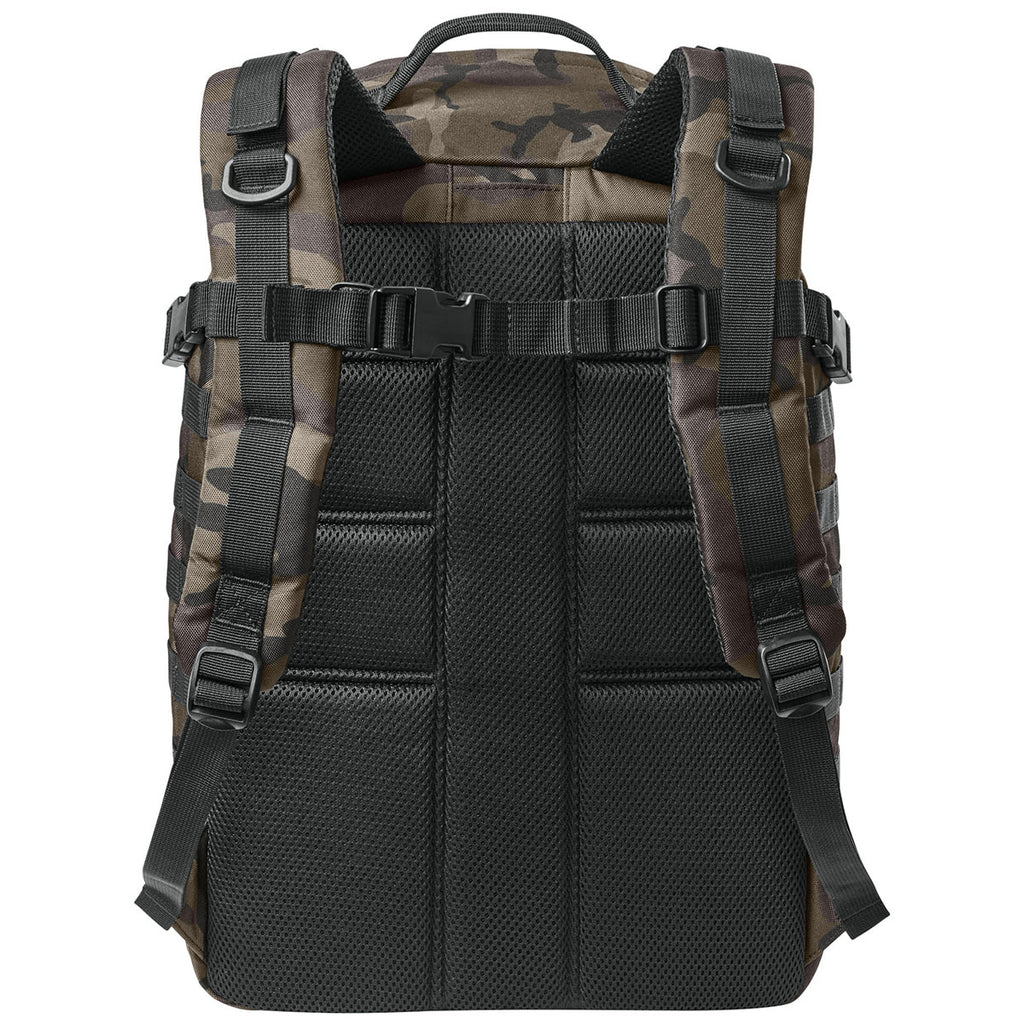 CornerStone Black Ink Camo Large Tactical Backpack