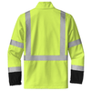 CornerStone Men's Safety Yellow ANSI 107 Class 3 Soft Shell Jacket