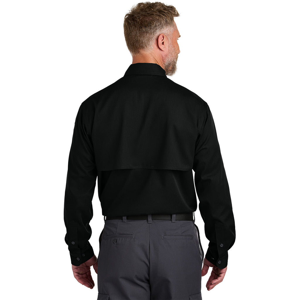 CornerStone Unisex Black Long Sleeve Select Tactical Shirt