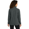 Carhartt Women's Carbon Heather Textured Full-Zip Fleece Jacket