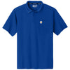 Carhartt Men's Royal Glass Blue Force Snag-Resistant Pocket Polo