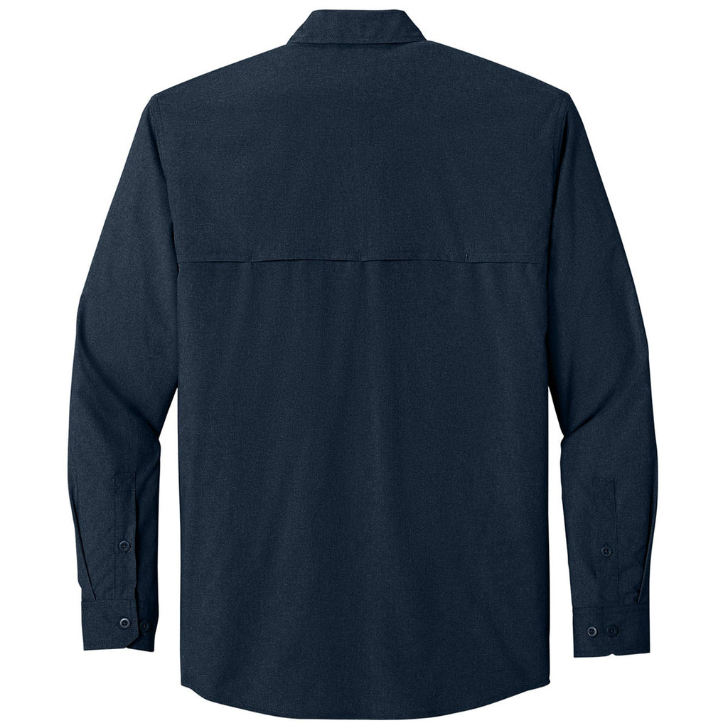 Carhartt Men's Navy Force Sun Defender Long Sleeve Shirt