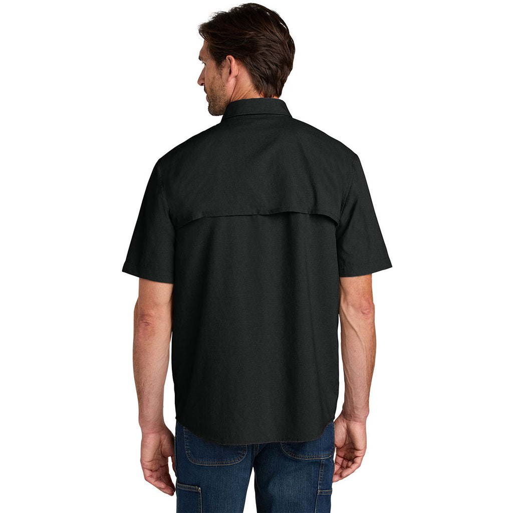 Carhartt Men's Black Force Sun Defender Short Sleeve Shirt