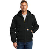 Carhartt Men's Black Tall Thermal-Lined Duck Active Jacket