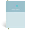 Papier Blue/Light Blue Colorblock Dotted Notebook